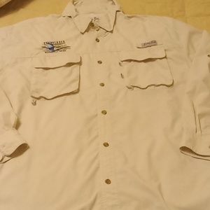 Mens long Sleeved fishing shirt with vented back. Everglades National Park